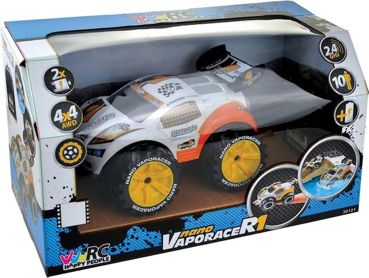 Vaporacer1-Nano - Terrængående sejlende Fjernstyret bil med 360 graders drejning