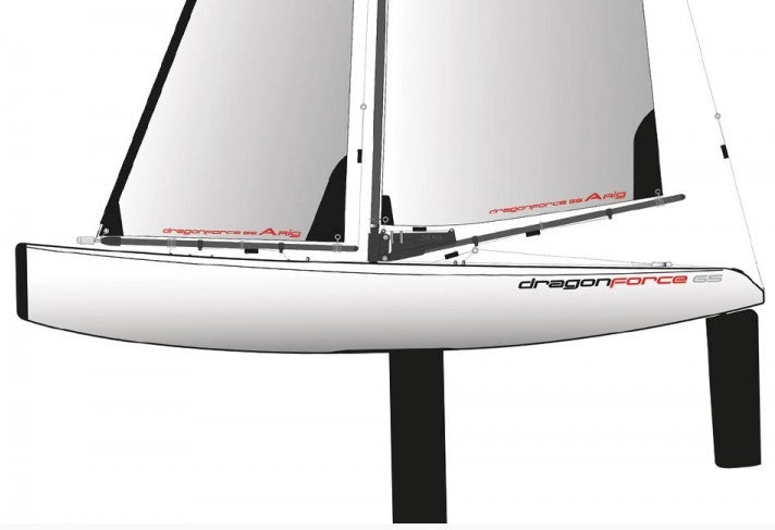Dragon Force RG65 V6 Sailboat RTR fjernstyret sejlbåd