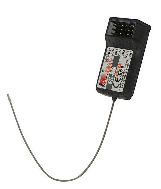 FlySky 4 kanalers fjernbetjening m. pinde samt modtager - FS-i4x