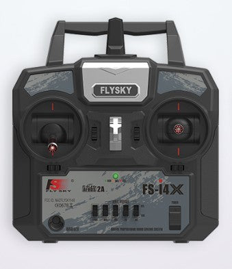 FlySky 4 kanalers fjernbetjening m. pinde samt modtager - FS-i4x