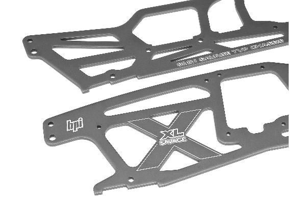 HPI 73941 - MAIN CHASSIS SET (SAVAGE XL/GRAY)