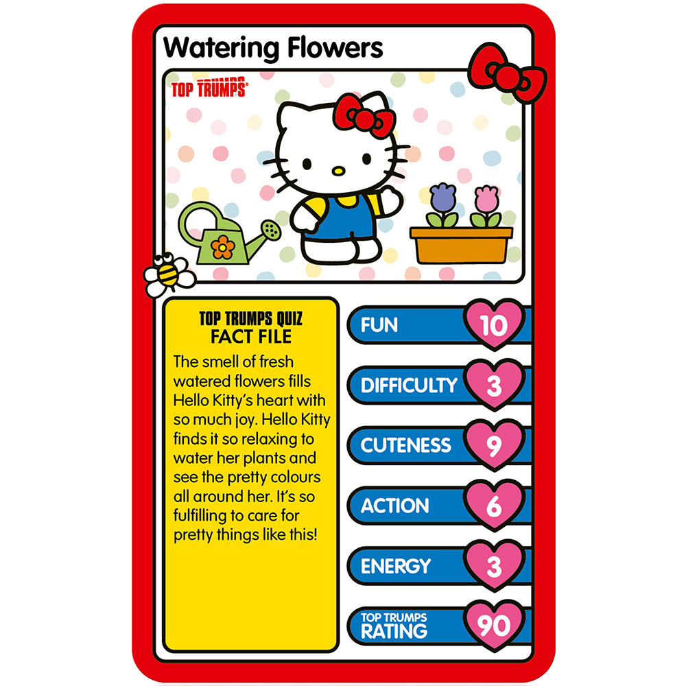 Hello Kitty Top Trumps Card Game English