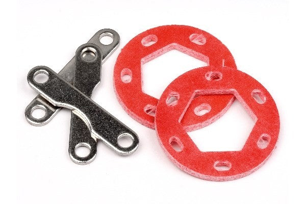 HPI 87055 - DUAL FIBERGLASS BRAKE DISK 19X35X2.5MM/ PLATE SET