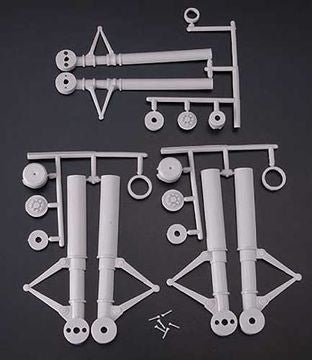 Robart 104 - Strut covers, trigear 60 size