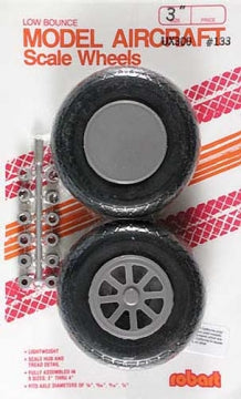 Robart 133 - Diamond tread wheels 76mm