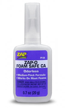 ZAP 11730055 - ZAP-O Oderless CA 20gr Foam-safe