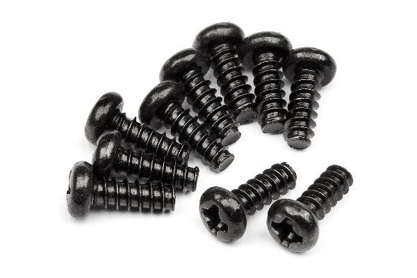 HPI 103279 - TP. BUTTON HEAD SCREW M3X8MM (10PCS)