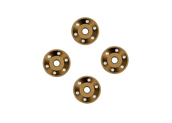 TRAXXAS 10257-BRNZ Wheel Washers Alu Bronze (4) Maxx Slash