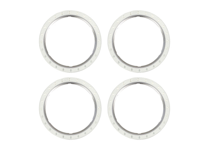 TRAXXAS 10276-SLVR Beadlock Rings Alu Silver (Pro Scale Wheel Alu System) (4)