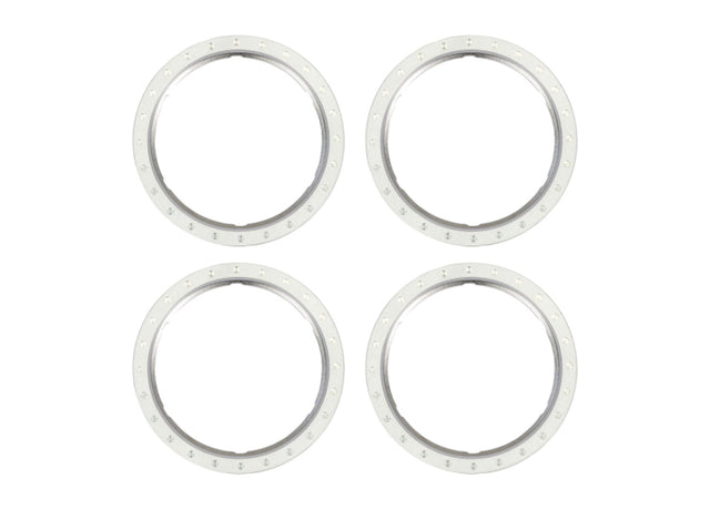 TRAXXAS 10276-SLVR Beadlock Rings Alu Silver (Pro Scale Wheel Alu System) (4)