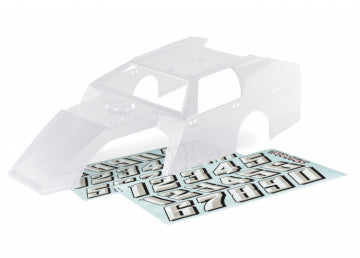 Traxxas 10411 Body Mudboss Clear