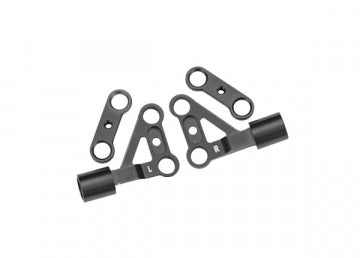 Traxxas 10533-GRAY Suspension Arms Front Upper Alu Gray (Pair) 4-Tec Drift
