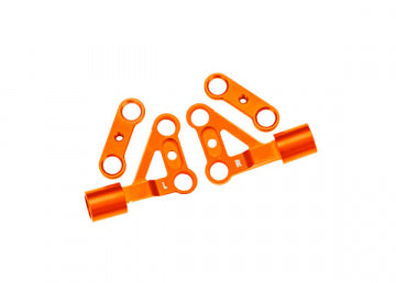 Traxxas 10533-ORNG Suspension Arms Front Upper Alu Orange (Pair) 4-Tec Drift