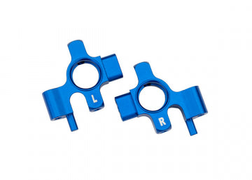 Traxxas 10537-BLUE Steering Block Alu Blue (2) 4-Tec Drift