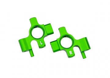 Traxxas 10537-GRN Steering Block Alu Green (2) 4-Tec Drift