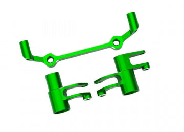 Traxxas 10543-GRN Steering Bellcranks Alu Green 4-Tec Drift