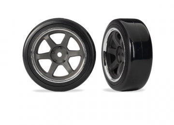 Traxxas 10574 Tires & Wheels 1.9" Drift Front Outdoor w/ Insert (2)