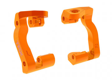 Traxxas 10733-ORNG Caster Blocks Alu Orange (Pair) Mini Maxx
