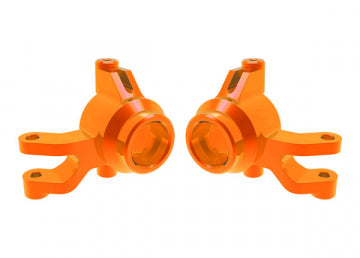 Traxxas 10734-ORNG Steering Blocks Alu Orange (Pair) Mini Maxx