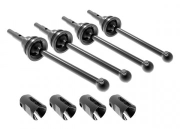 Traxxas 10750X Driveshafts Steel CV (4) Mini Maxx