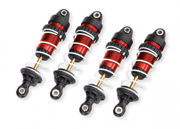 Traxxas 10765-RED Shocks GTR Long Complete Red (4)