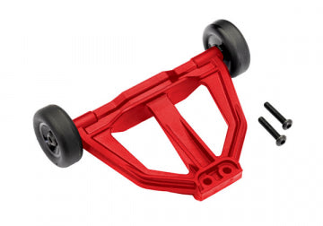 Traxxas 10776-RED Wheelie Bar Complete Red Mini Maxx/XRT