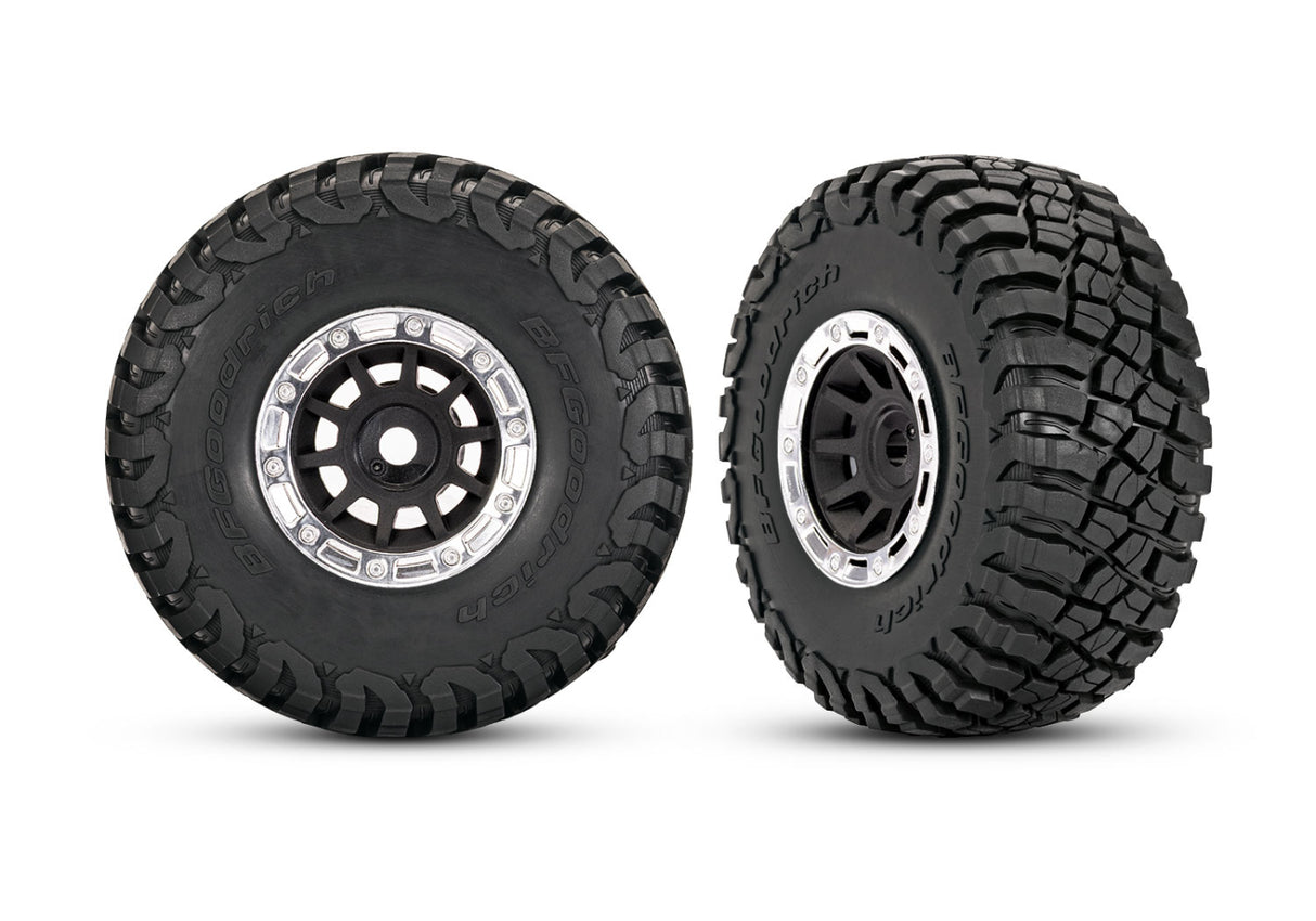 Tires & Wheels BFGoodrich Mud Terrain/ Mini Slash Chrom/Black (2)