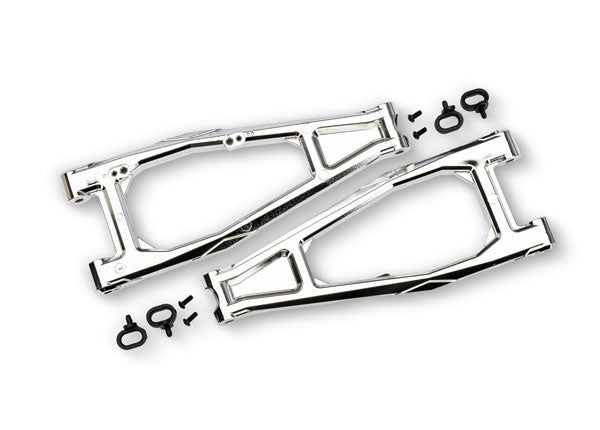 TRAXXAS 10929-CHRM Suspension Arm Upper Front Chrome (Pair) Funco Sand Car