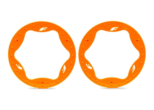 TRAXXAS 10948-ORNG Beadlock Rings Orange Pro Scale Sand Car Race 4.3 Rear (2)