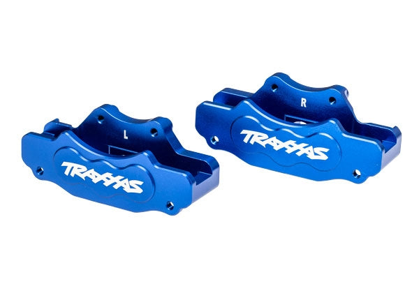TRAXXAS 10951-BLUE Brake Calipers Front Alu Blue Funco Sand Car