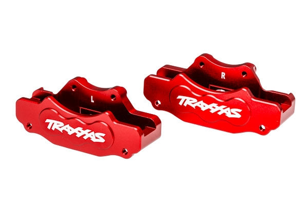 TRAXXAS 10951-RED Brake Calipers Front Alu Red Funco Sand Car