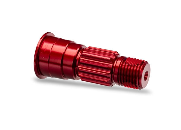 TRAXXAS 10953-RED Stub Axle Front Alu Red Funco Sand Car
