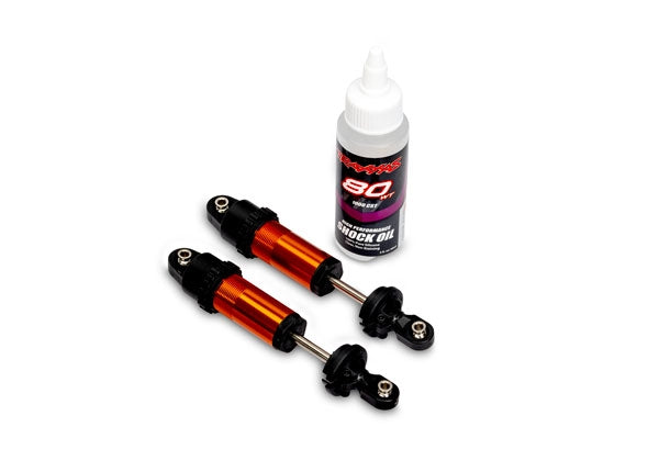 TRAXXAS 10961-ORNG Shocks GT-Maxx Front Alu Orange (2) Funco Sand Car