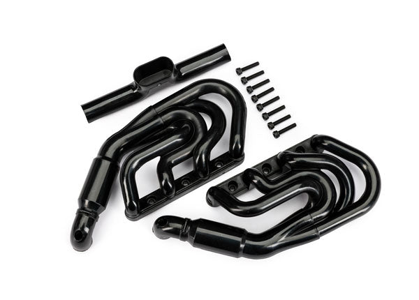 TRAXXAS 10982-BLK Engine Exhaust Black Funco Sand Car