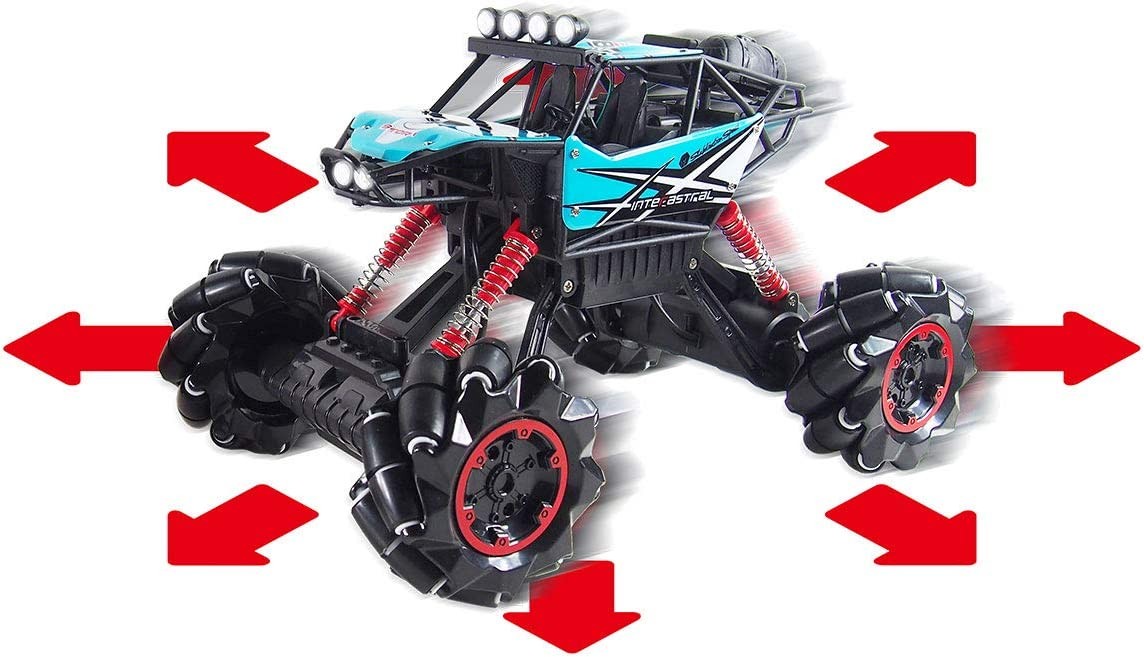 Mecanum drift wheeler - Ekstrem fjernstyret bil