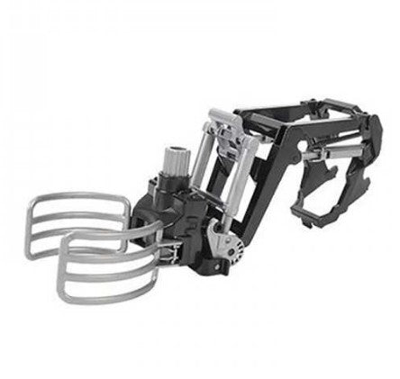 Fjernstyret traktor med løfter til f.eks. halmballer