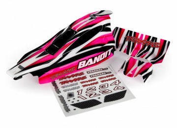 Traxxas 2433 - Body Bandit Pink Painted
