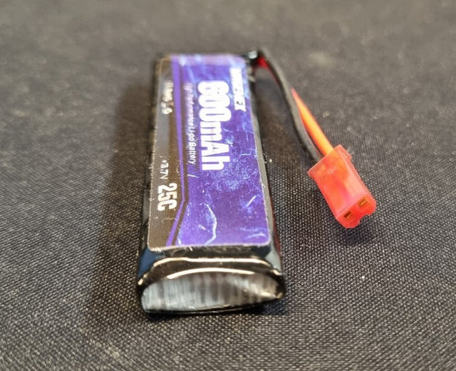 LiPo 3,7V 600mah - JST stik