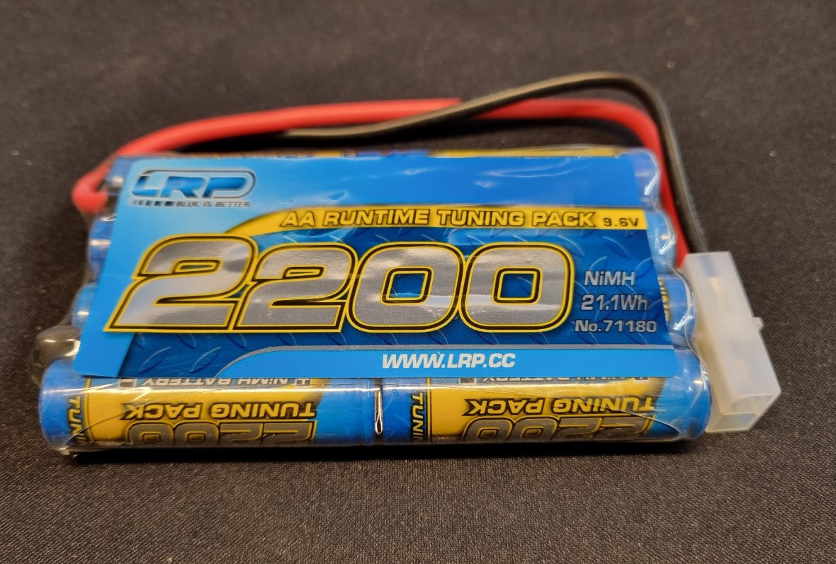 9,6V NiMh batteri Tamiya stik 2200mAh