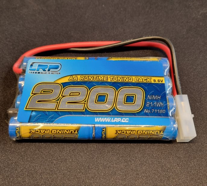 9,6V NiMh batteri Tamiya stik 2200mAh