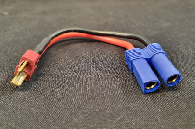 Omformerstik EC5 hun til Deans / T-plug han