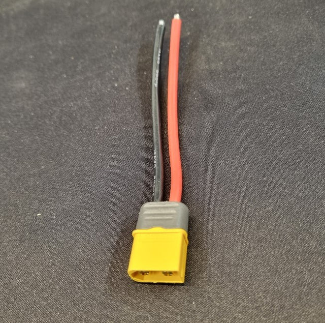 XT60 han stik med 10 cm ledning