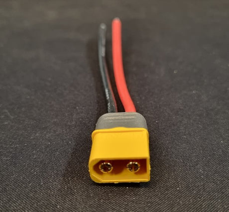 XT60 han stik med 10 cm ledning