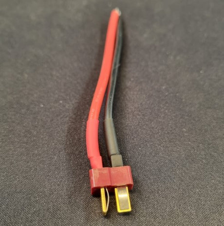 Deans stik han med 10 cm ledning