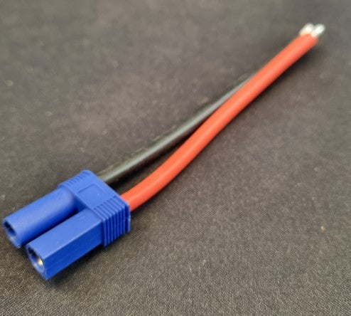 EC5 hun stik med 10cm ledning - 12 AWG
