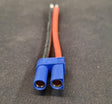EC5 hun stik med 10cm ledning - 12 AWG