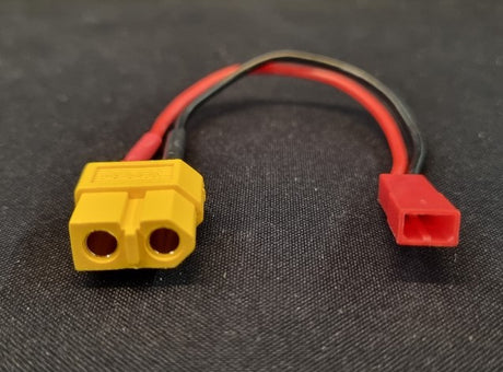 Omformerkabel XT60 hun til BEC han