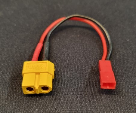 Omformerkabel XT60 hun til BEC han