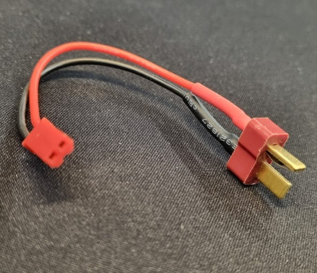 Omformerkabel Deans (T-plug) hun-stik til BEC han-stik