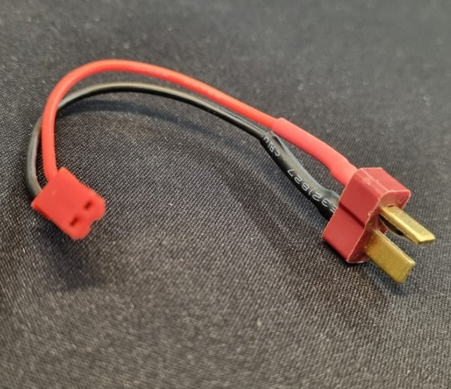 Omformerkabel Deans (T-plug) hun-stik til BEC han-stik
